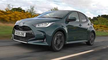 Toyota Yaris - main menu